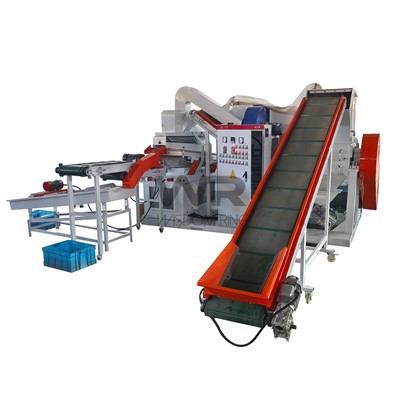 Återvinningsmaskin för kopparkabel