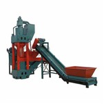Hydraulisk metallbrikettpressmaskin